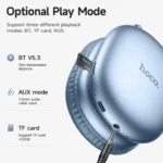 Hoco W35 Max Wireless Headphones with 170H battery - ElectroMi