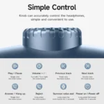 Hoco W35 Max Wireless Headphones with 170H battery - ElectroMi