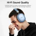 Hoco W35 Max Wireless Headphones with 170H battery - ElectroMi
