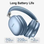 Hoco W35 Max Wireless Headphones with 170H battery - ElectroMi